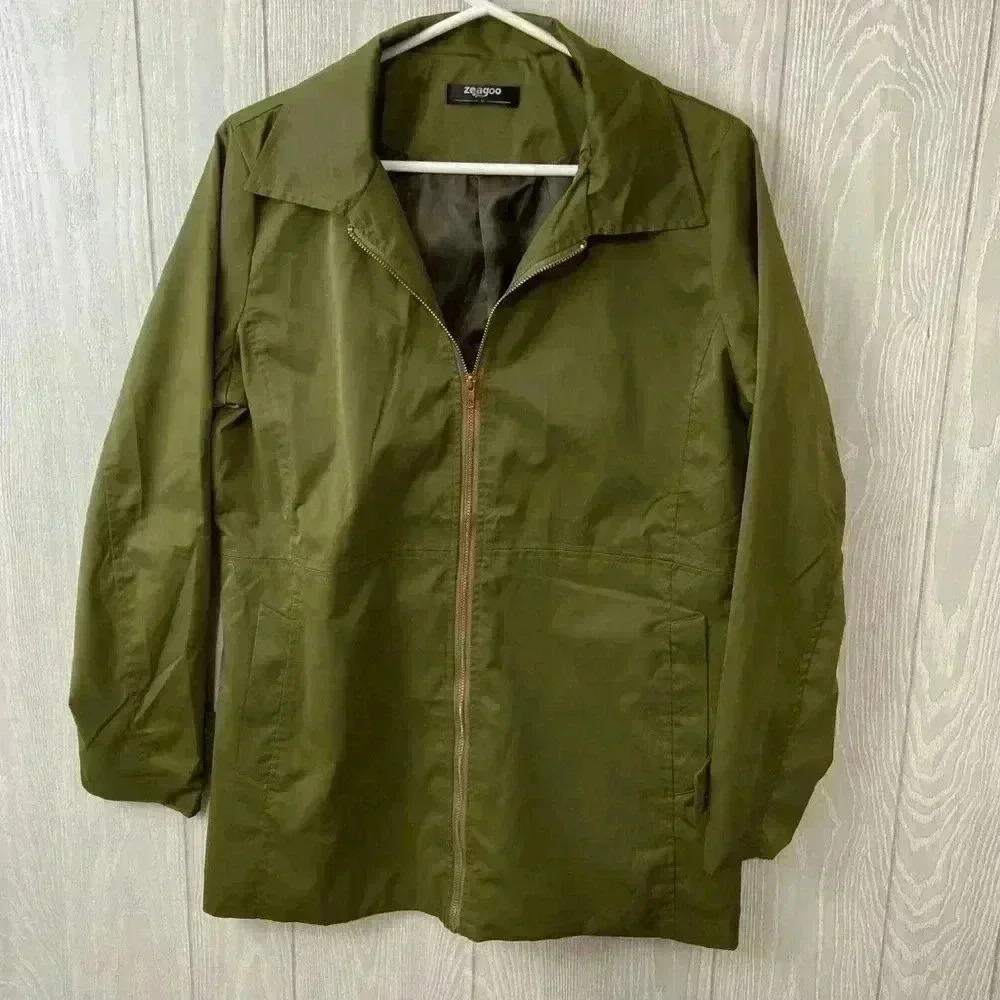Zeagoo Army Green Jacket Size M